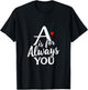 A is for Always You Valentine’s Day Love Alphabet T-Shirt - T-Shirt | Black