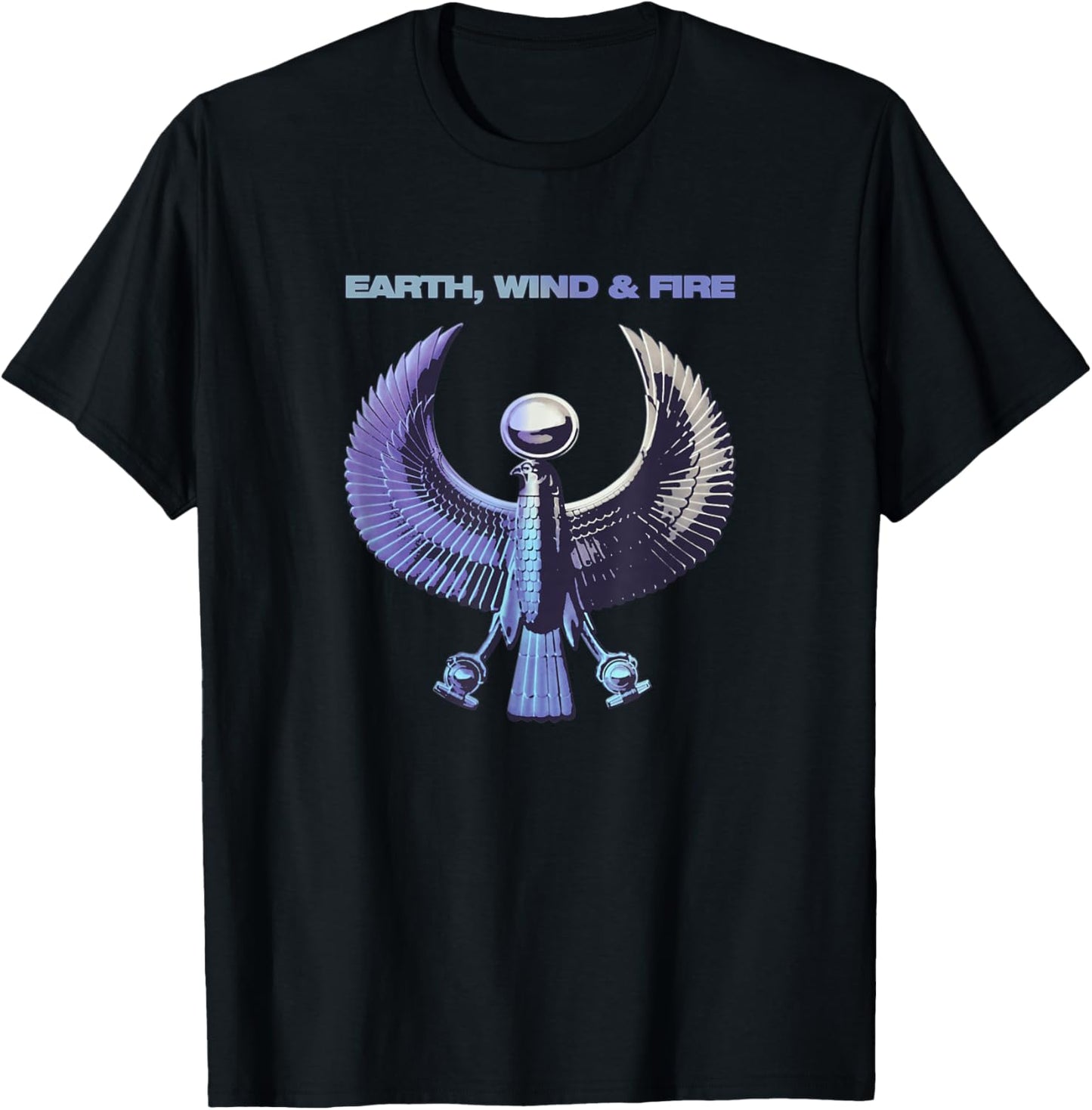 Earth, Wind & Fire Wing Emblem T-Shirt - T-Shirt | Black
