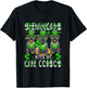 Shenanigans with Cane Corsos Patrick's Day Three Cute Dogs T-Shirt - T-Shirt | Black