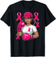 Breast Cancer Awareness Fighter T-Shirt - T-Shirt | Black