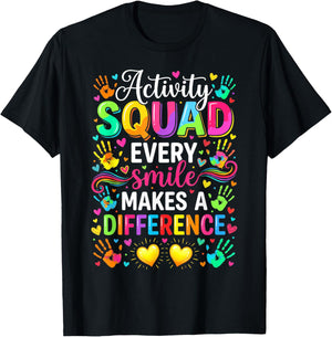 Activity Assistant Squad Team Professionals Week Director T-Shirt - T-Shirt | Black