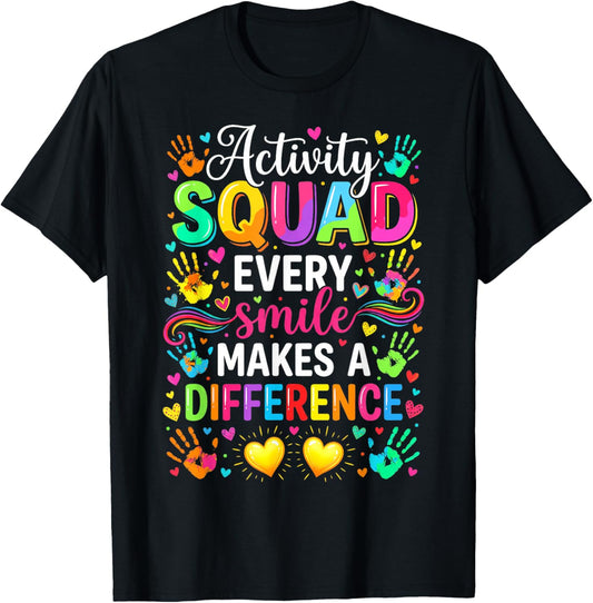 Activity Assistant Squad Team Professionals Week Director T-Shirt - T-Shirt | Black