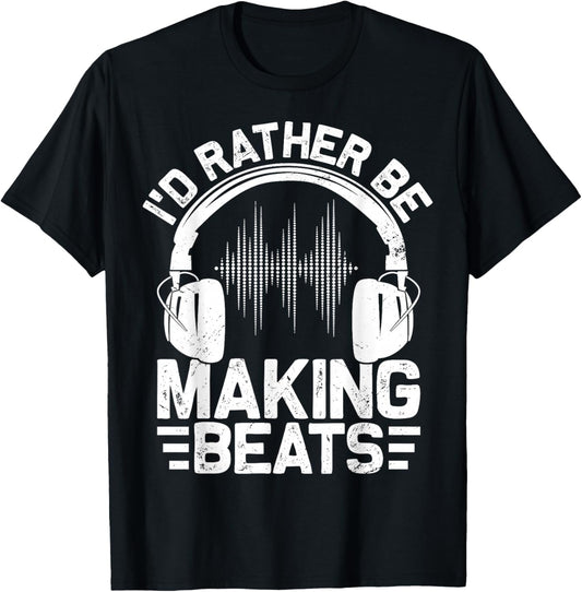 Funny DJ Women Music Producer Dance Lover T-Shirt - T-Shirt | Black