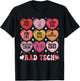 Rad Tech Valentine's Day Radiology X-Ray Radiate Heart Candy T-Shirt - T-Shirt | Black