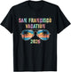 Retro SAN Francisco Vacation 2026 Trip Beaching Vacay T-Shirt - T-Shirt | Black