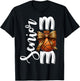 Senior Basketball Mom Class of 2026 Player Graduation Grad T-Shirt - T-Shirt | Black