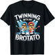 Twinning with My Brotato T-Shirt - T-Shirt | Black