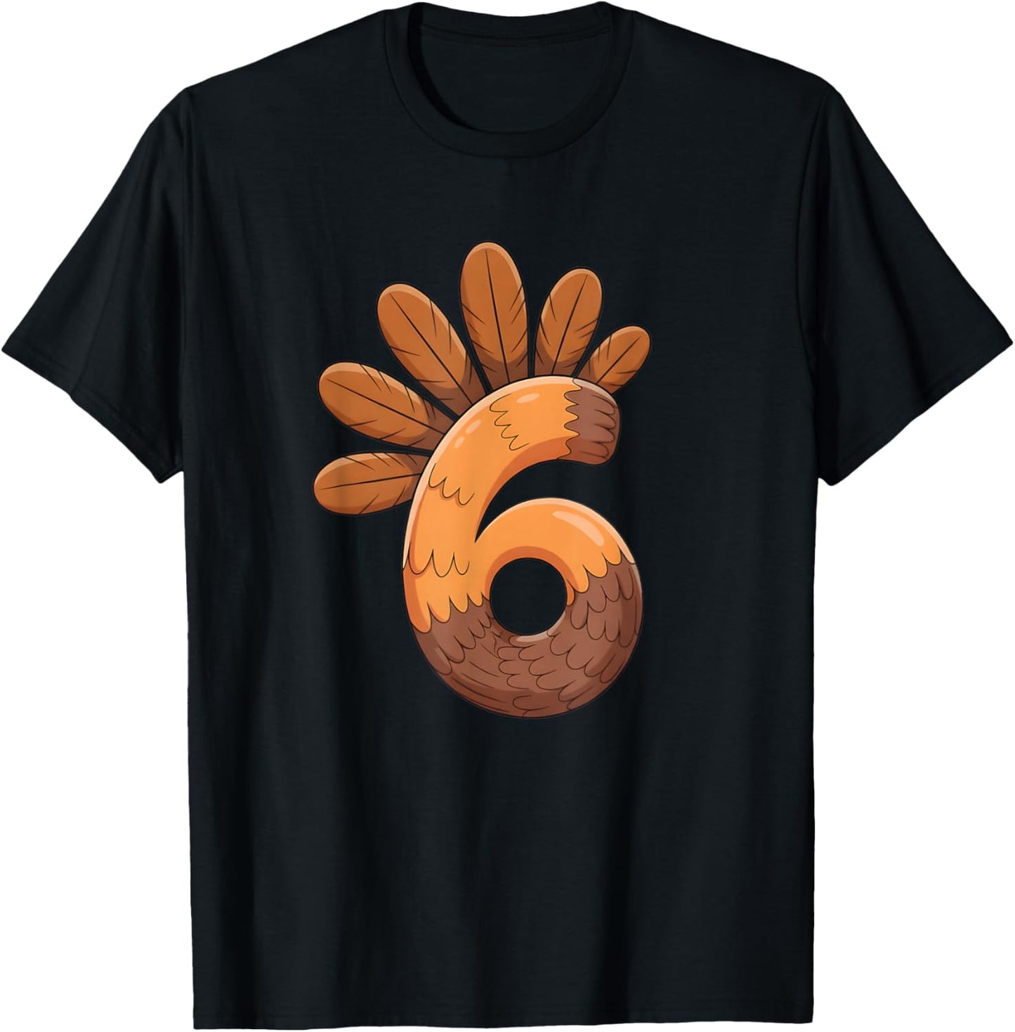 Funny 67 Six Seven Meme Couple Matching Turkey Thanksgiving T-Shirt - T-Shirt | Black