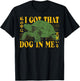 Vintage I Got That Dog in Me Tortoise Japanese Design T-Shirt - T-Shirt | Black