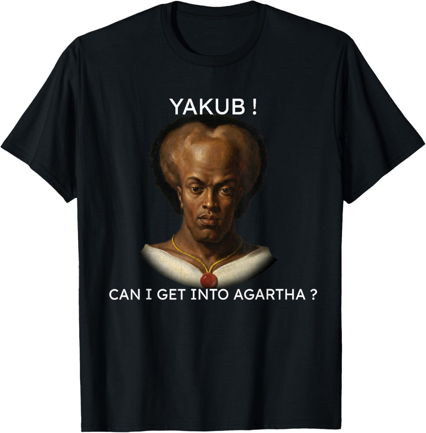 Agartha Meme Yakub - AbsurdCore T-Shirt - T-Shirt | Black