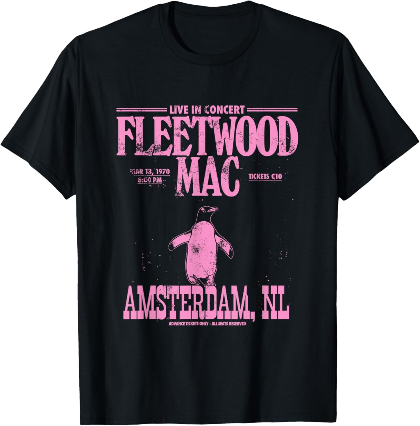 Amsterdam Live T-Shirt - T-Shirt | Black