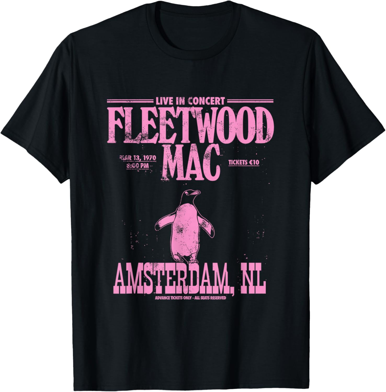 Amsterdam Live T-Shirt - T-Shirt | Black