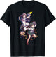 GalGun Double Peace 001 Shinobu & Maya T-Shirt - T-Shirt | Black