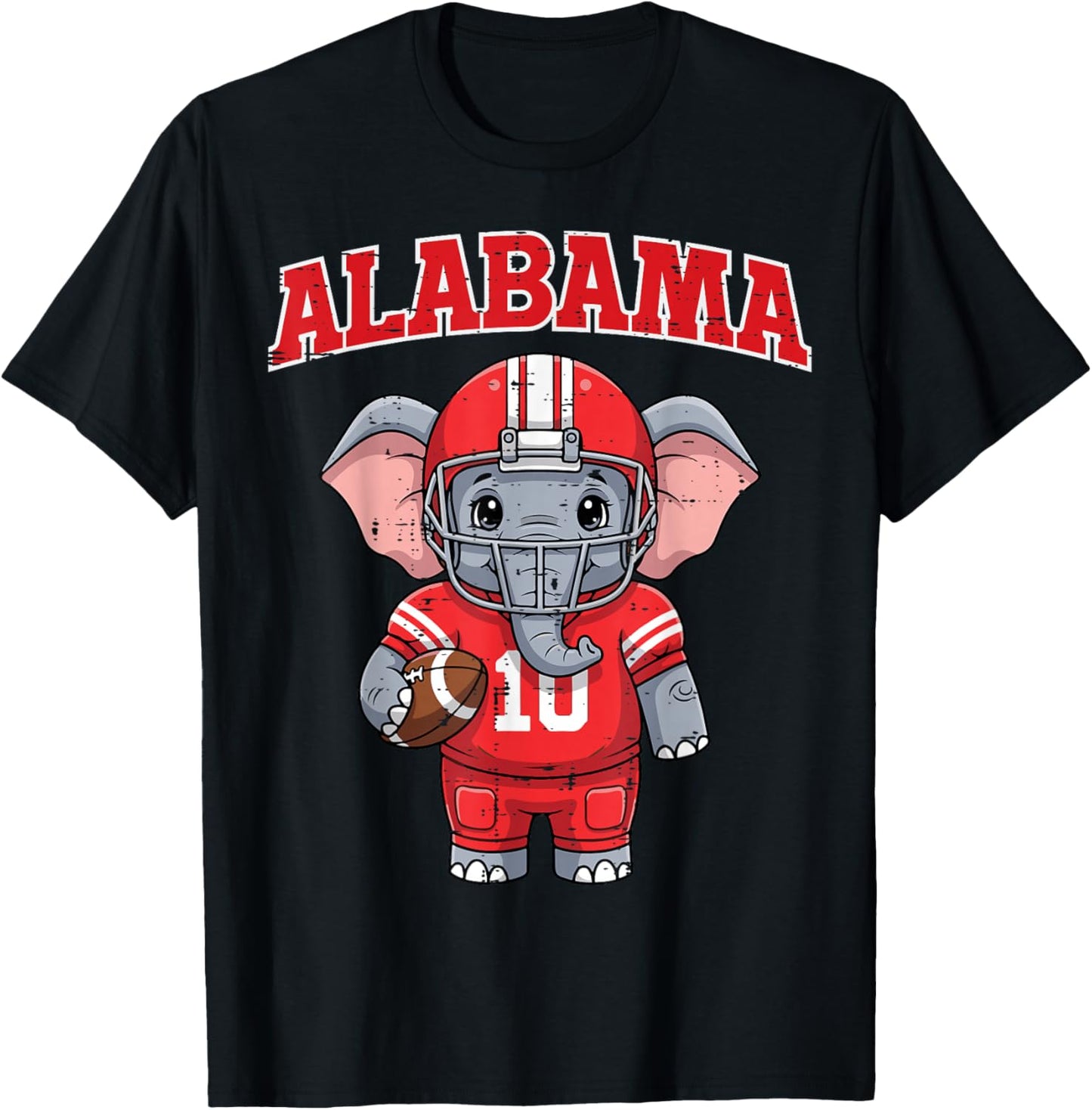 Elephant Cute Animal Men Women Kids Boys Girls Youth Teen T-Shirt - T-Shirt | Black