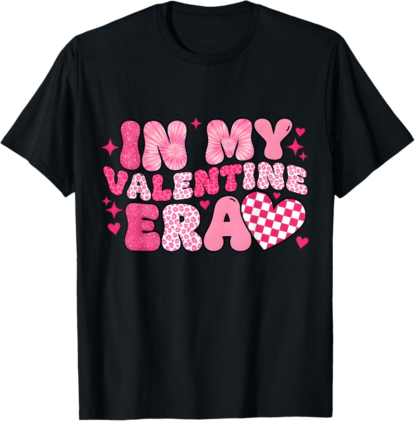 in My Valentine Era T-Shirt - T-Shirt | Black