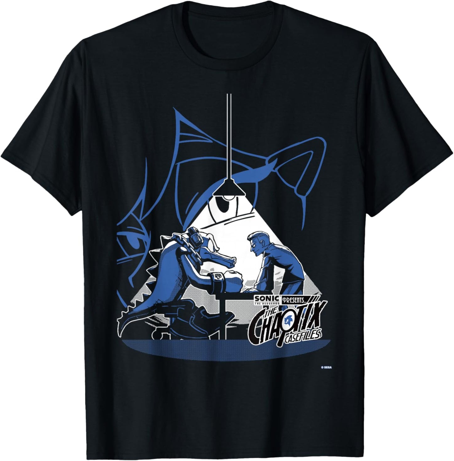 Sonic The Hedgehog Chaotix Casefiles Episode 4 T-Shirt - T-Shirt | Black