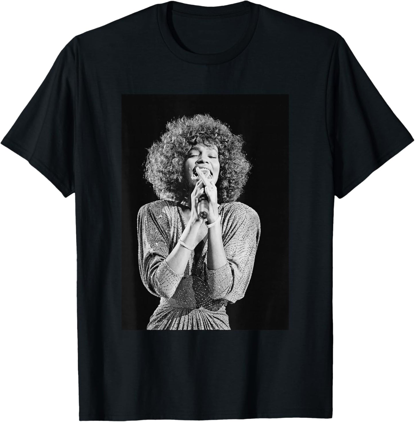 Whitney Houston The Greatest Love World Tour How Will I Know T-Shirt - T-Shirt | Black