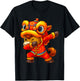 Lunar Chinese New Year of The Horse Funny Dabbing Horse Kids T-Shirt - T-Shirt | Black