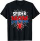 Spider Mom Family Matching Funny Mother's Day Mommy Women T-Shirt - T-Shirt | Black