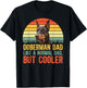 Doberman Dad Definition Dad of A Doberman Pinscher Dad T-Shirt - T-Shirt | Black