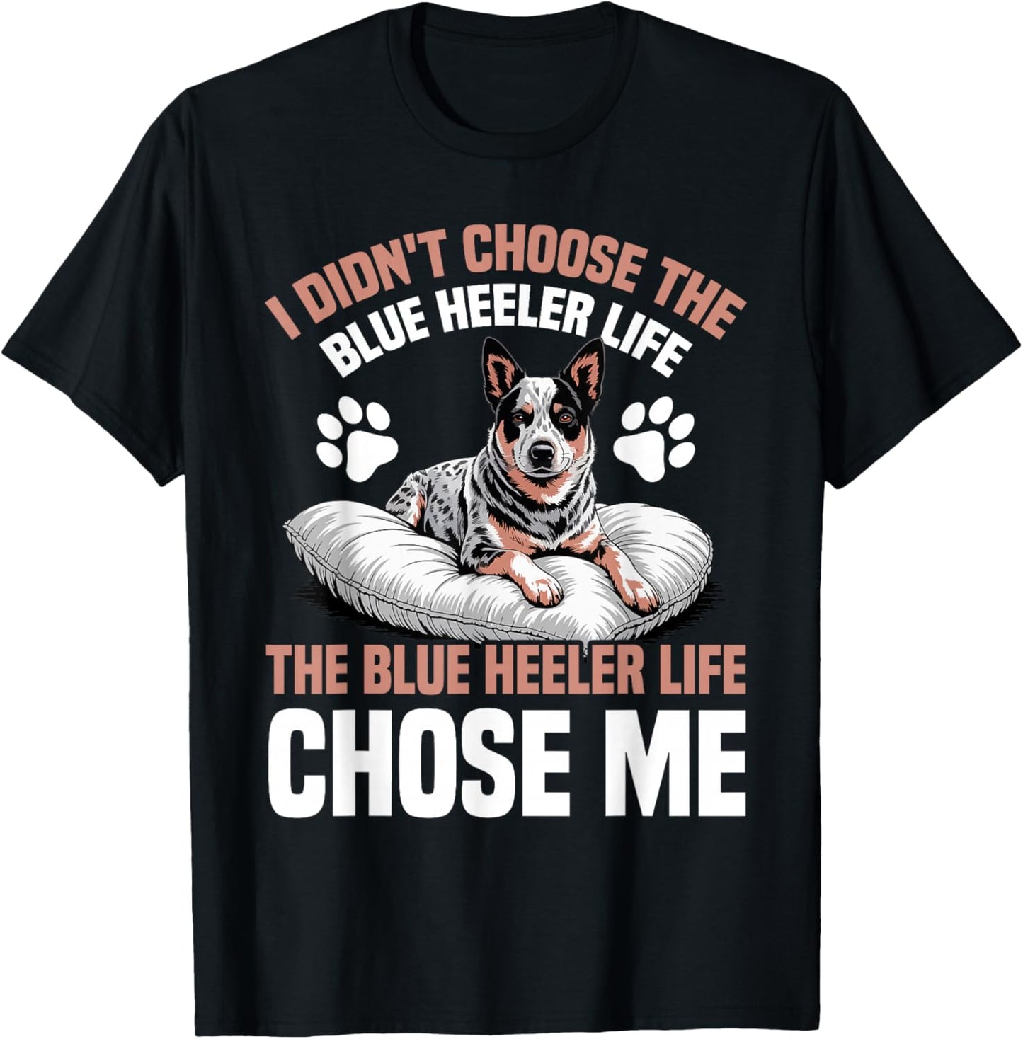 Australian Cattle Dog Blue Heeler T-Shirt - T-Shirt | Black