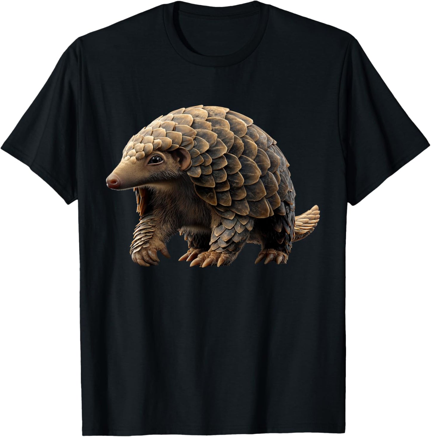 Pangolin Scaly Anteater Pangolins Cute Pangolin T-Shirt - T-Shirt | Black