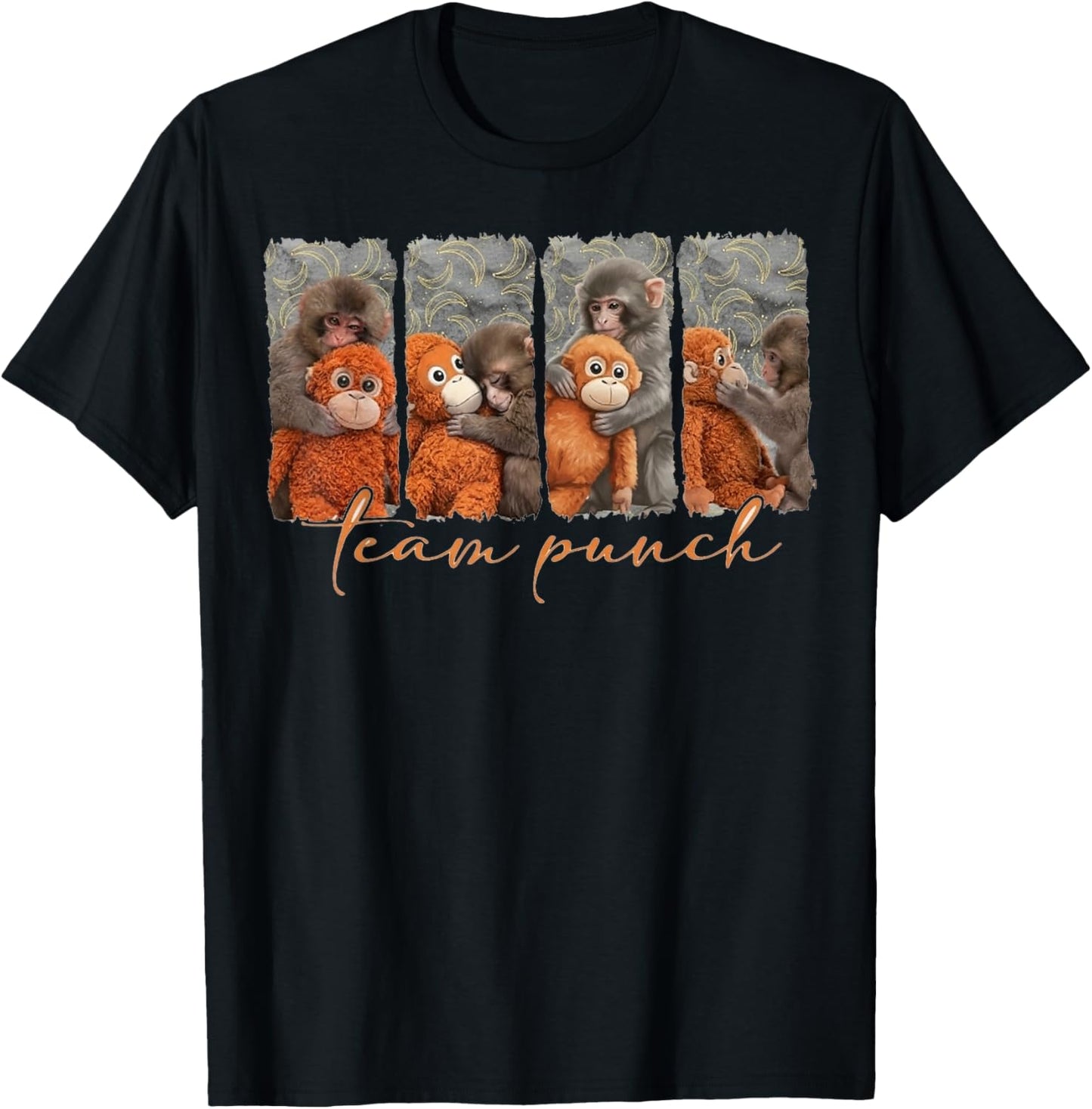 Team Punch Monkey T-Shirt - T-Shirt | Black