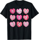 Valentine Kiss Me Hug Me Candy Sweethearts Girl Kid Women T-Shirt - T-Shirt | Black