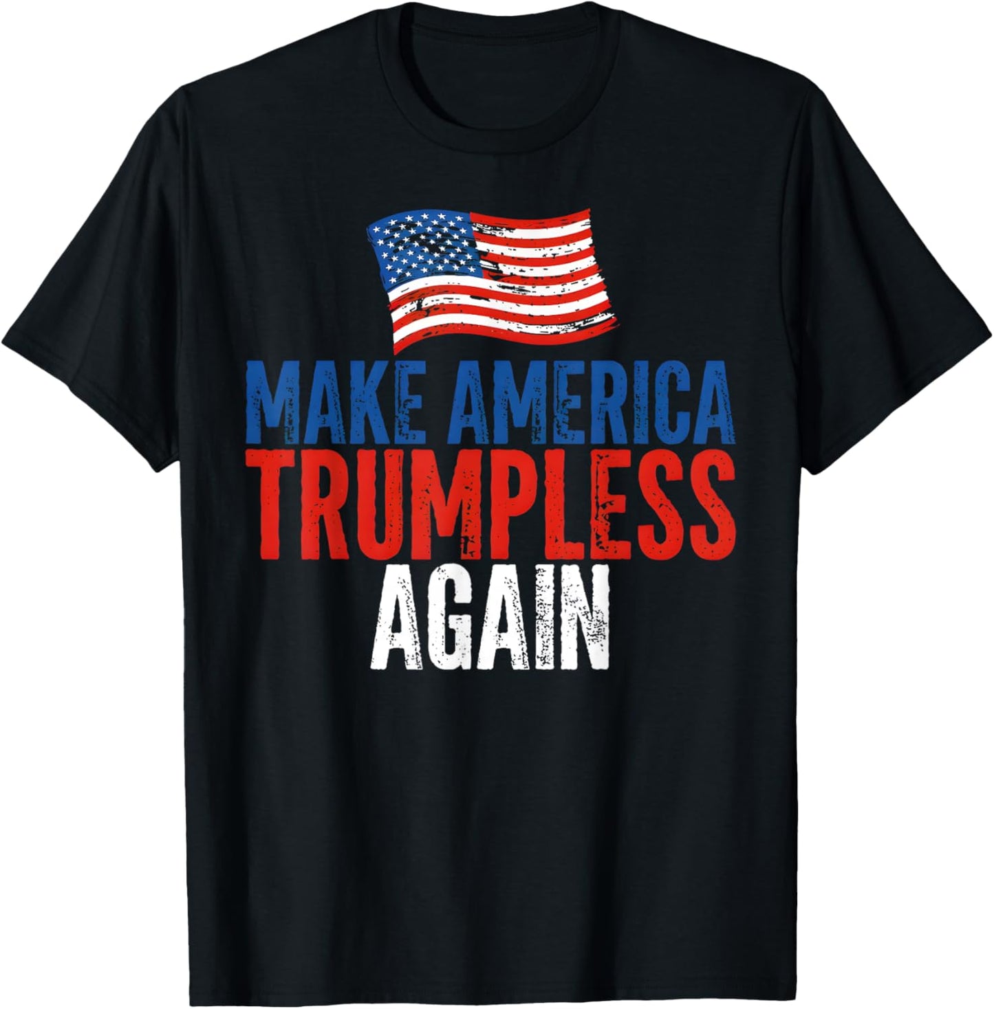American Flag T-Shirt - T-Shirt | Black