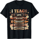 Black History Month I Teach Black History Teacher Melanin T-Shirt - T-Shirt | Black