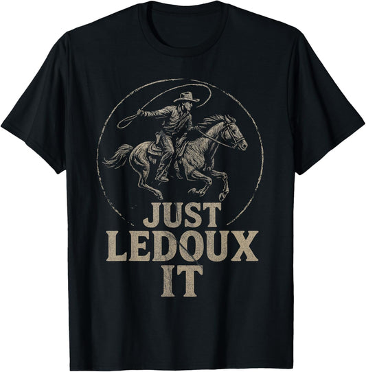 Cowboy Rodeo Style, Retro Grunge Style, Western Style T-Shirt - T-Shirt | Black
