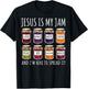 Jesus is My Jam and I'm Here to Spread It T-Shirt - T-Shirt | Black