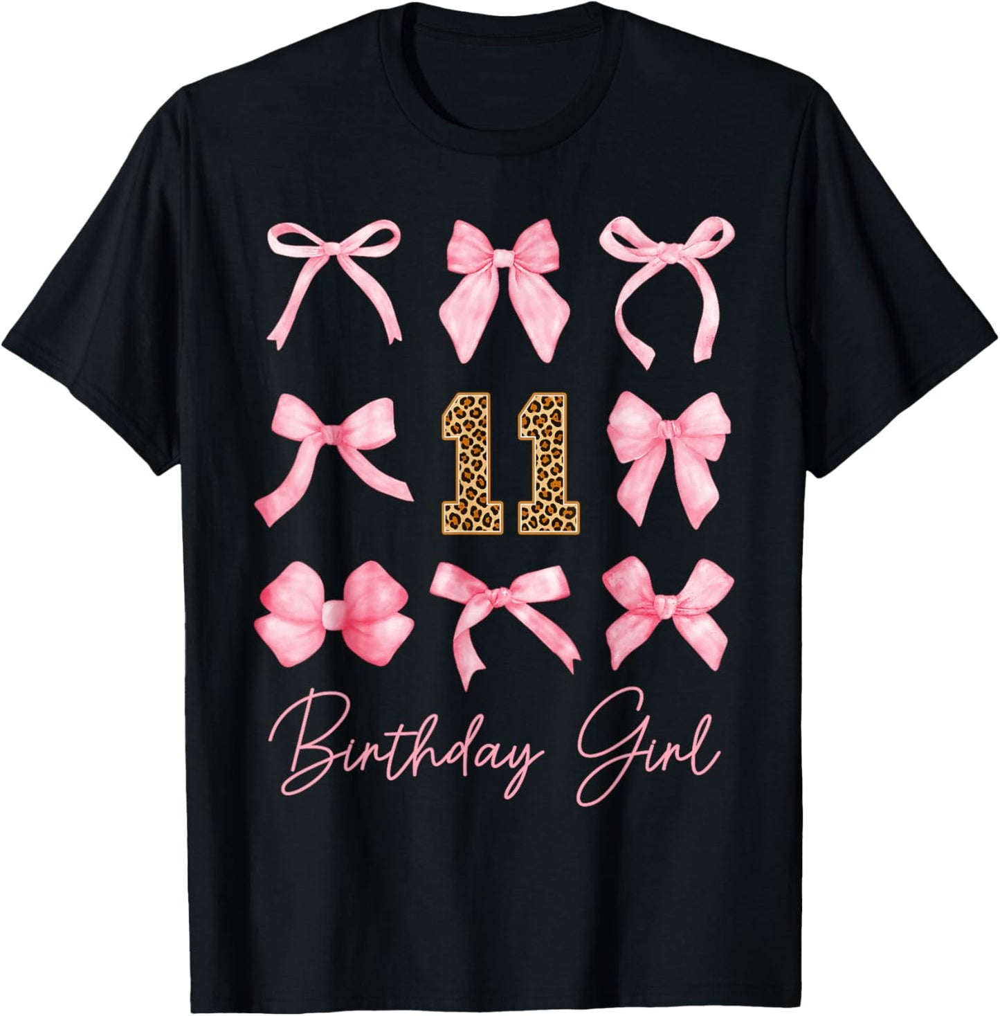 11 Year Old Party T-Shirt - T-Shirt | Black