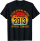 Vintage 2013 Official Teenager 13 Years of Being Awesome T-Shirt - T-Shirt | Black