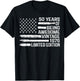 50 Years Old Birthday Vintage American Flag 50th Birthday T-Shirt - T-Shirt | Black