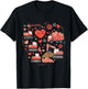 Kids Kids Valentines Construction Trucks Funny Boys Kids Vintage T-Shirt - T-Shirt | Black