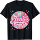 Retro Jonas First Name Personalized Disco 80s Birthday T-Shirt - T-Shirt | Black