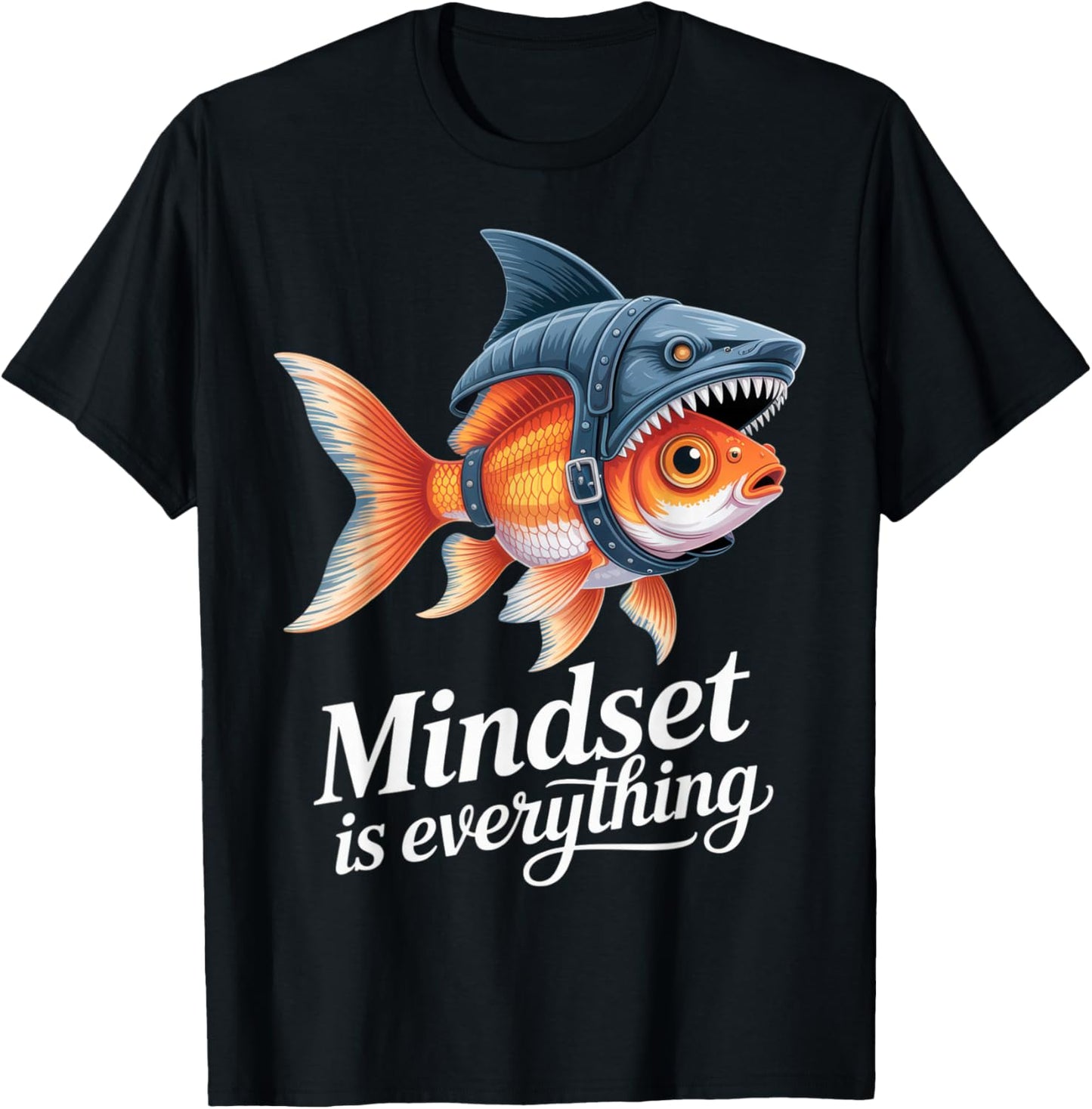 Mindset is Everything + Ambitious Individuals + Motivational T-Shirt - T-Shirt | Black