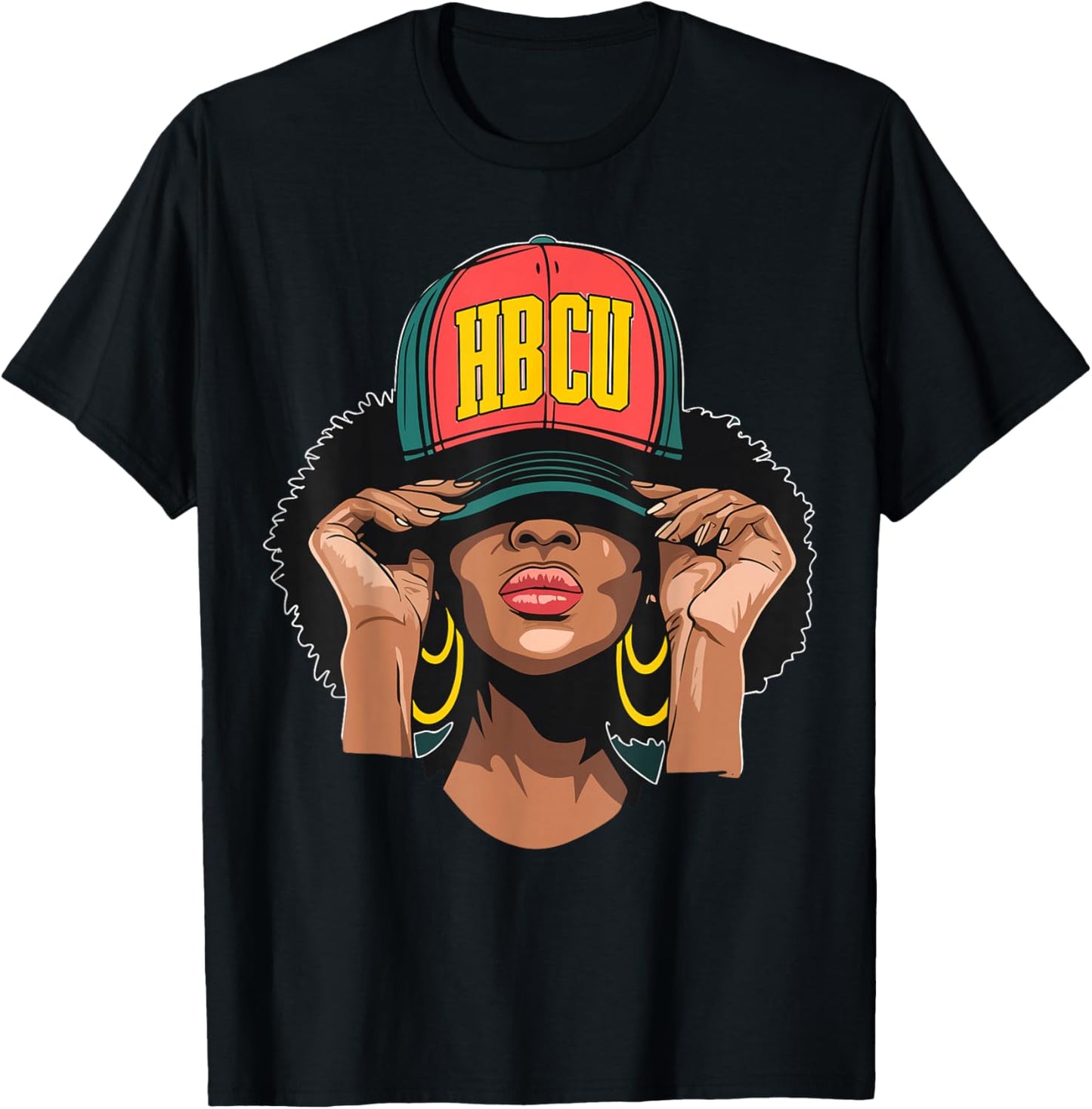 Beautiful Black History Month HBCU T-Shirt - T-Shirt | Black