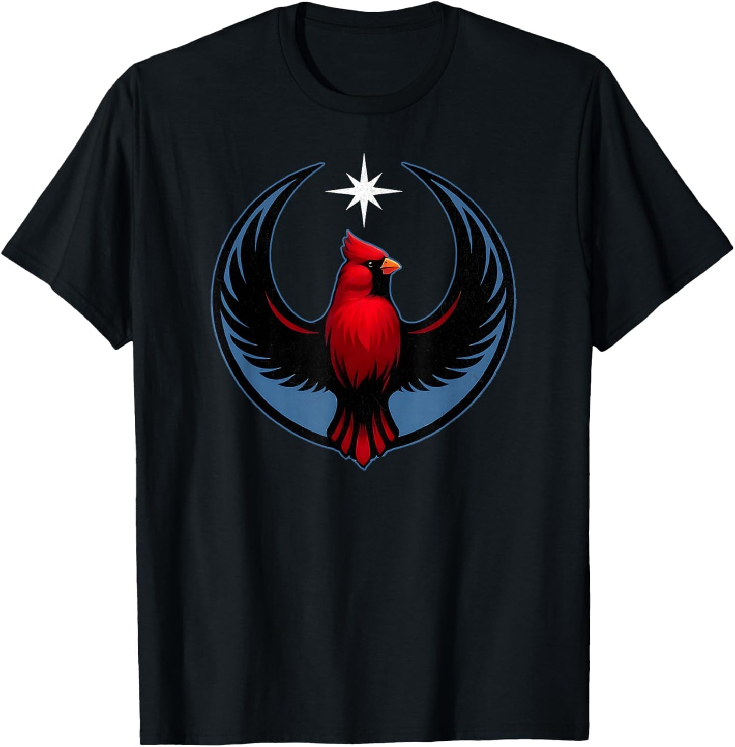 IL Rebel Bird Alliance No Kings T-Shirt - T-Shirt | Black