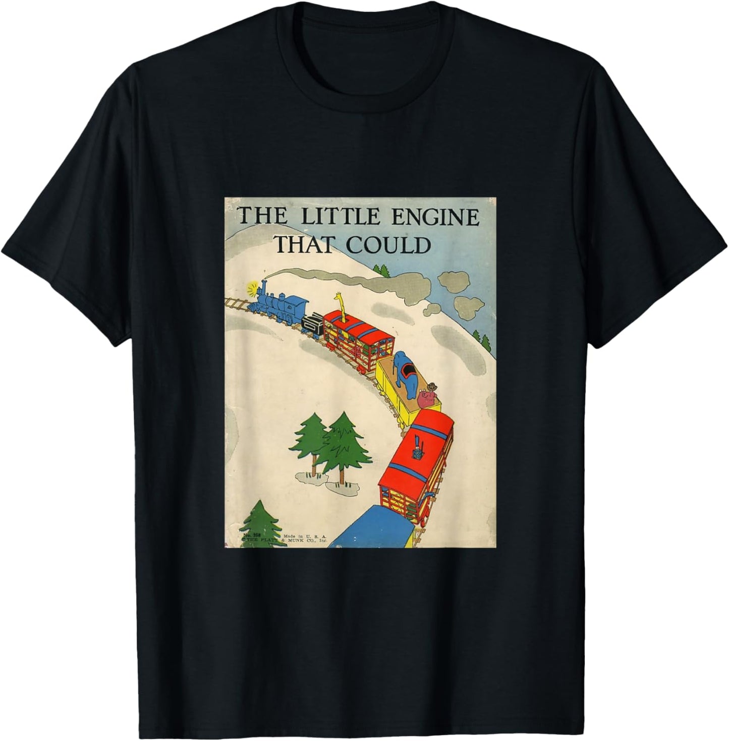 The Little Engine That Could T-Shirt - T-Shirt | Black