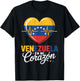 Venezuela En Mi Corazon Libre Patriotic Freedom Latin T-Shirt - T-Shirt | Black