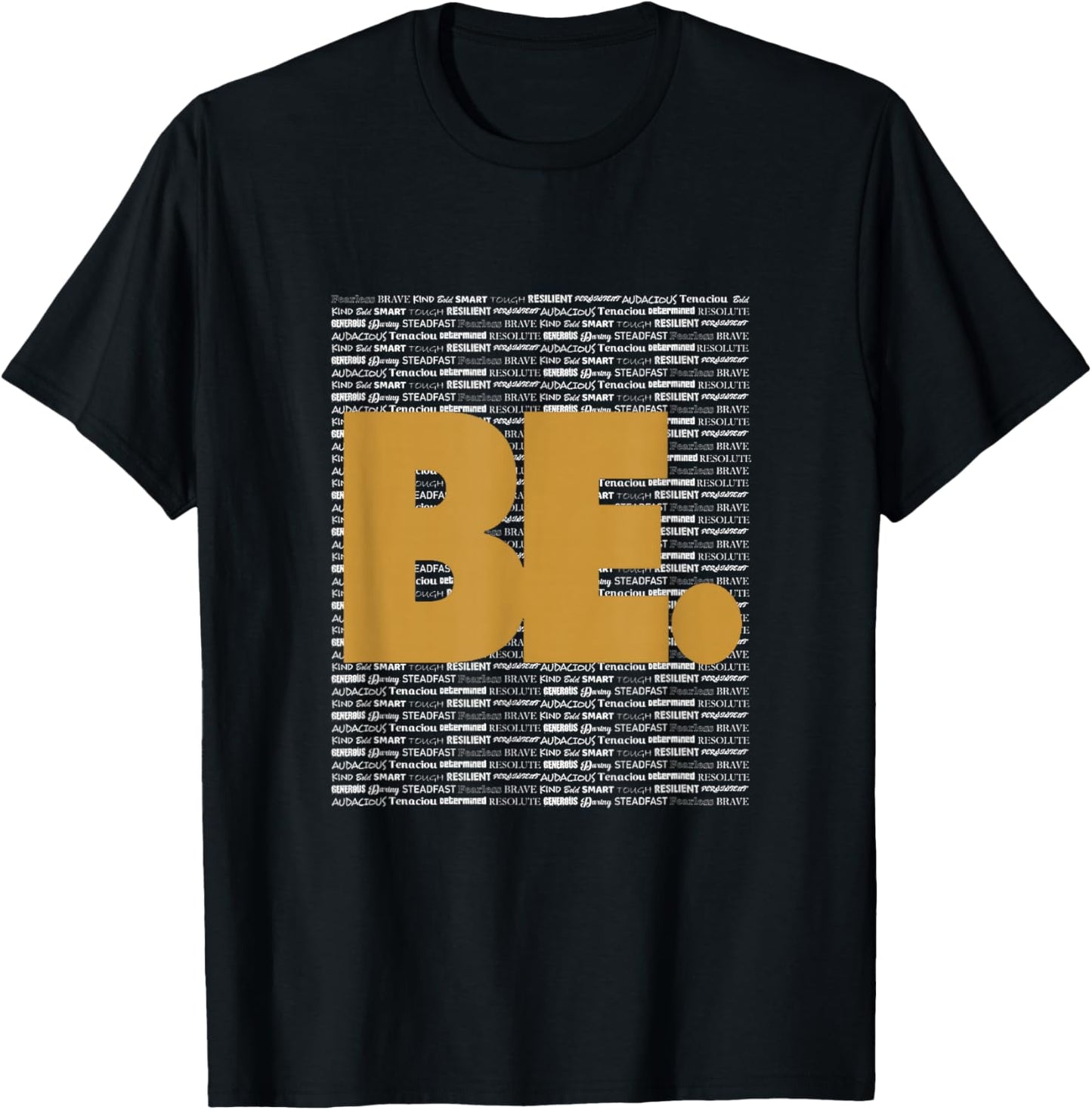 Brown Be. Brown Graphic T-Shirt - T-Shirt | Black