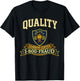 Retro Funny Sarcastic Quality Learning Center School Quote T-Shirt - T-Shirt | Black