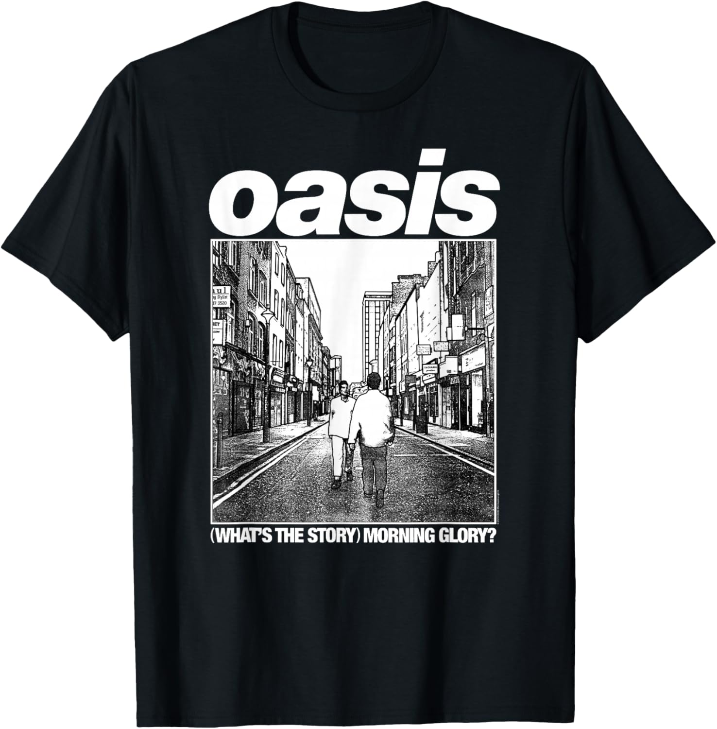 Oasis – Amazon Exclusive WTSMG in Navy T-Shirt - T-Shirt | Black