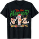 Tis The Season ENT Nurse Crew Christmas Audiology Ear Dr T-Shirt - T-Shirt | Black