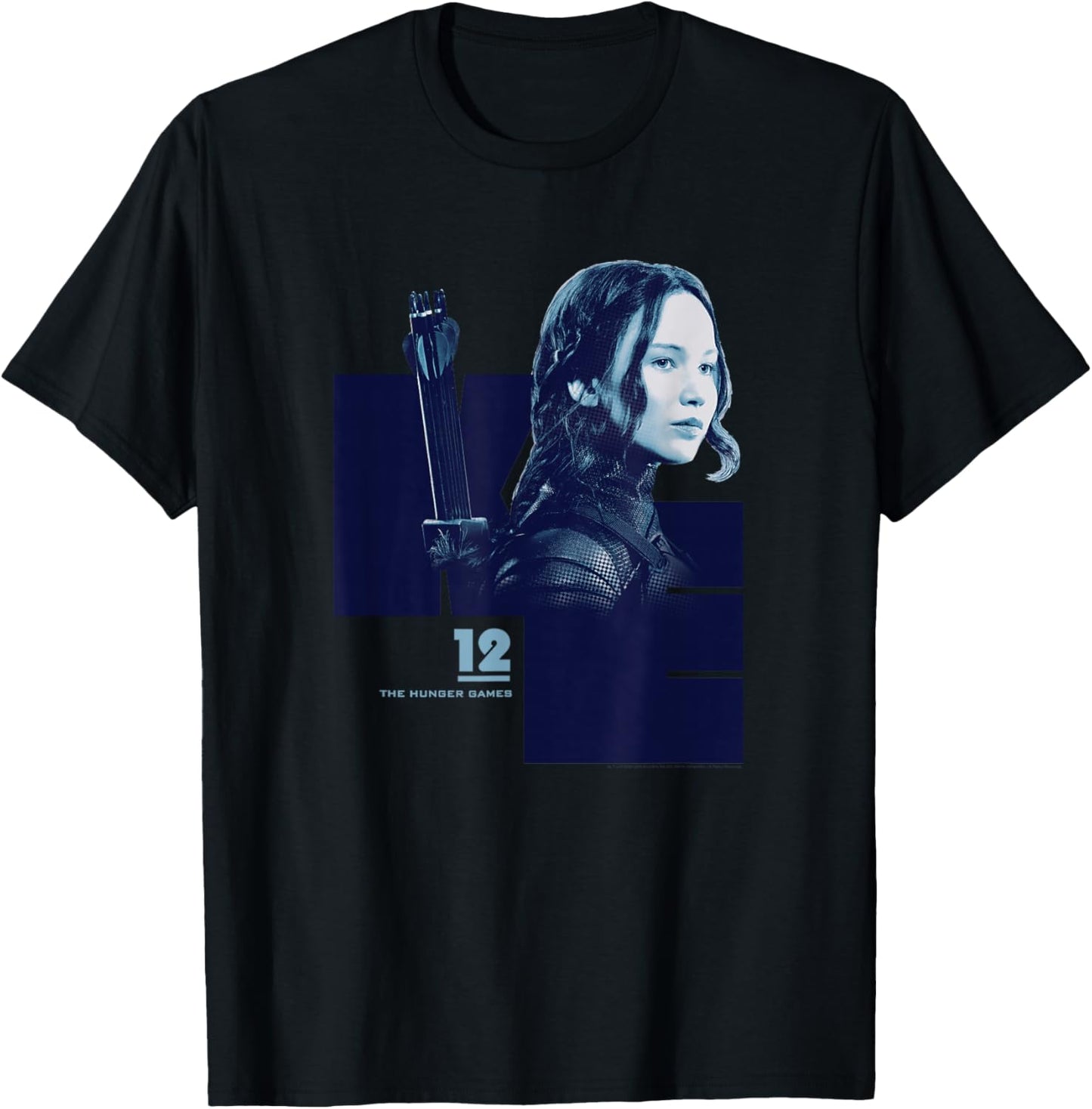 Katniss Everdeen T-Shirt - T-Shirt | Black