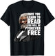 Once You Learn to Read Frederick Douglass T-Shirt - T-Shirt | Black