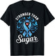 Diabetes Awareness , Women. Diabetes Support T-Shirt - T-Shirt | Black