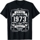 Vintage 1973 53yr 53rd Birthday Gifts 53 Years Old T-Shirt - T-Shirt | Black